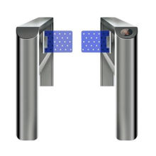 Flap Barrier, Available as a Single/Multiple Lane Setup, Compatible with Access Control Systems